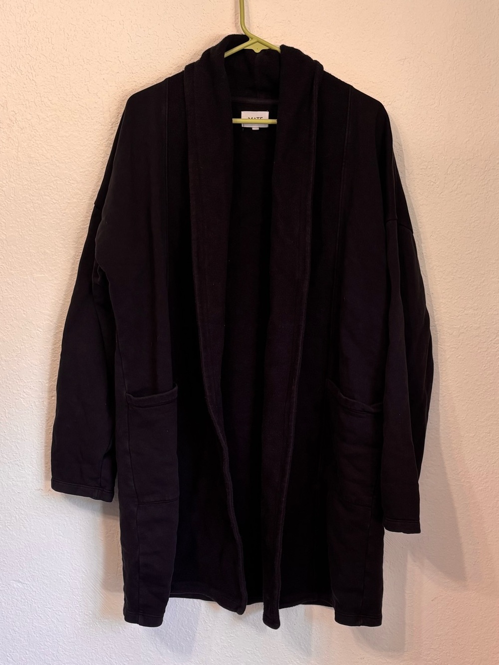 MATE the Label Organic Fleece Cardigan XS/Small